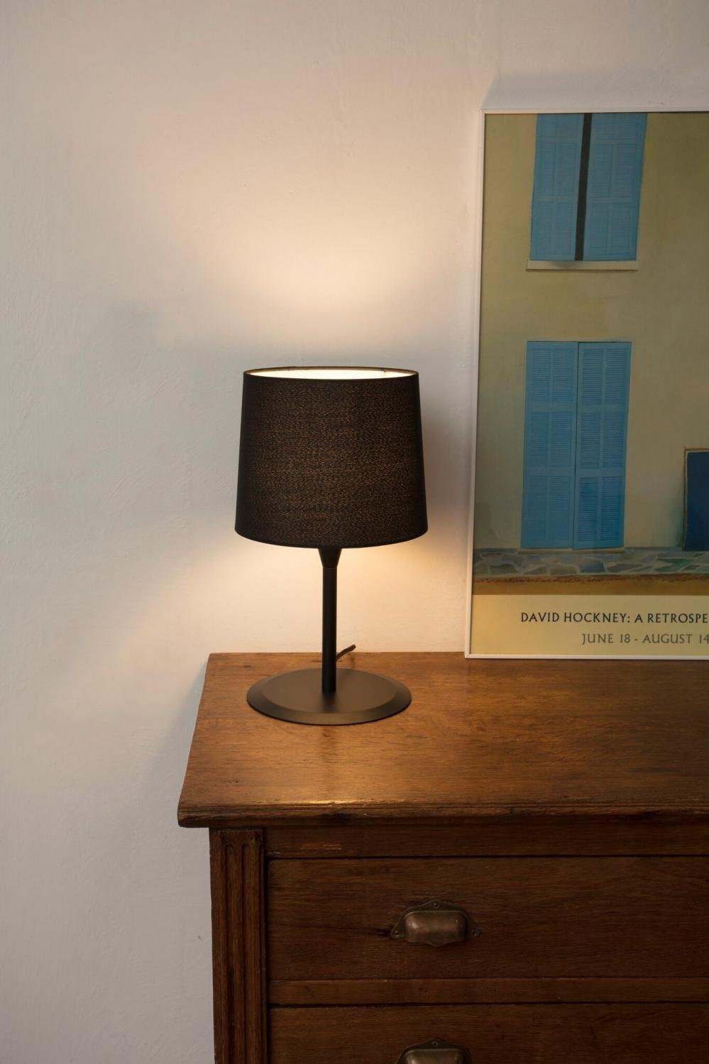 CONGA černá stolní lampa - FARO