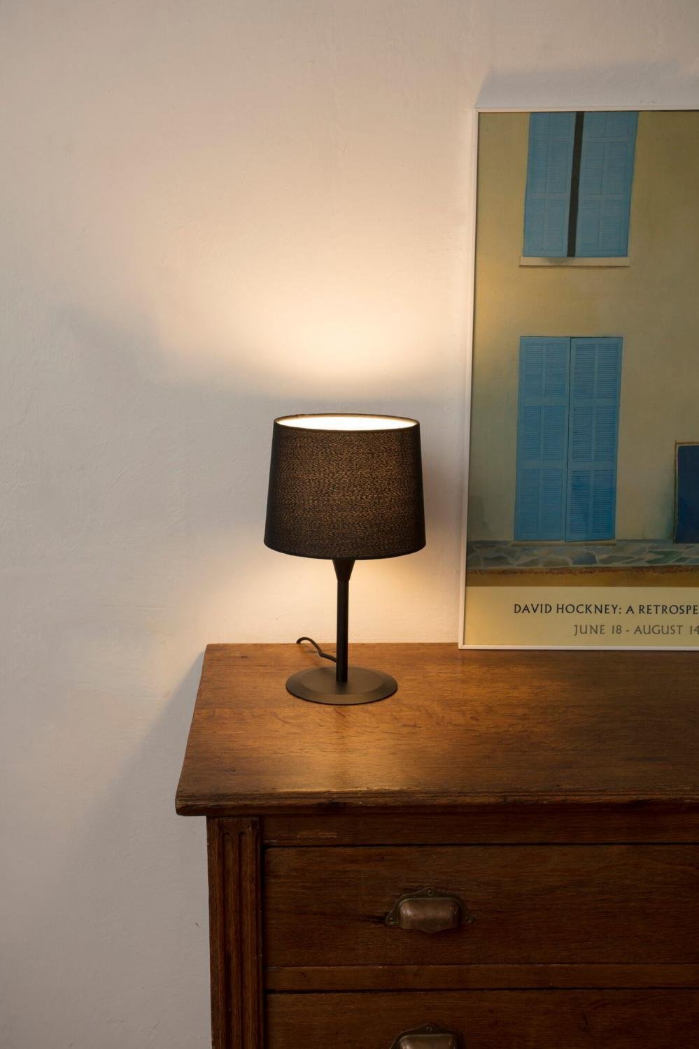 CONGA S černá stolní lampa - FARO