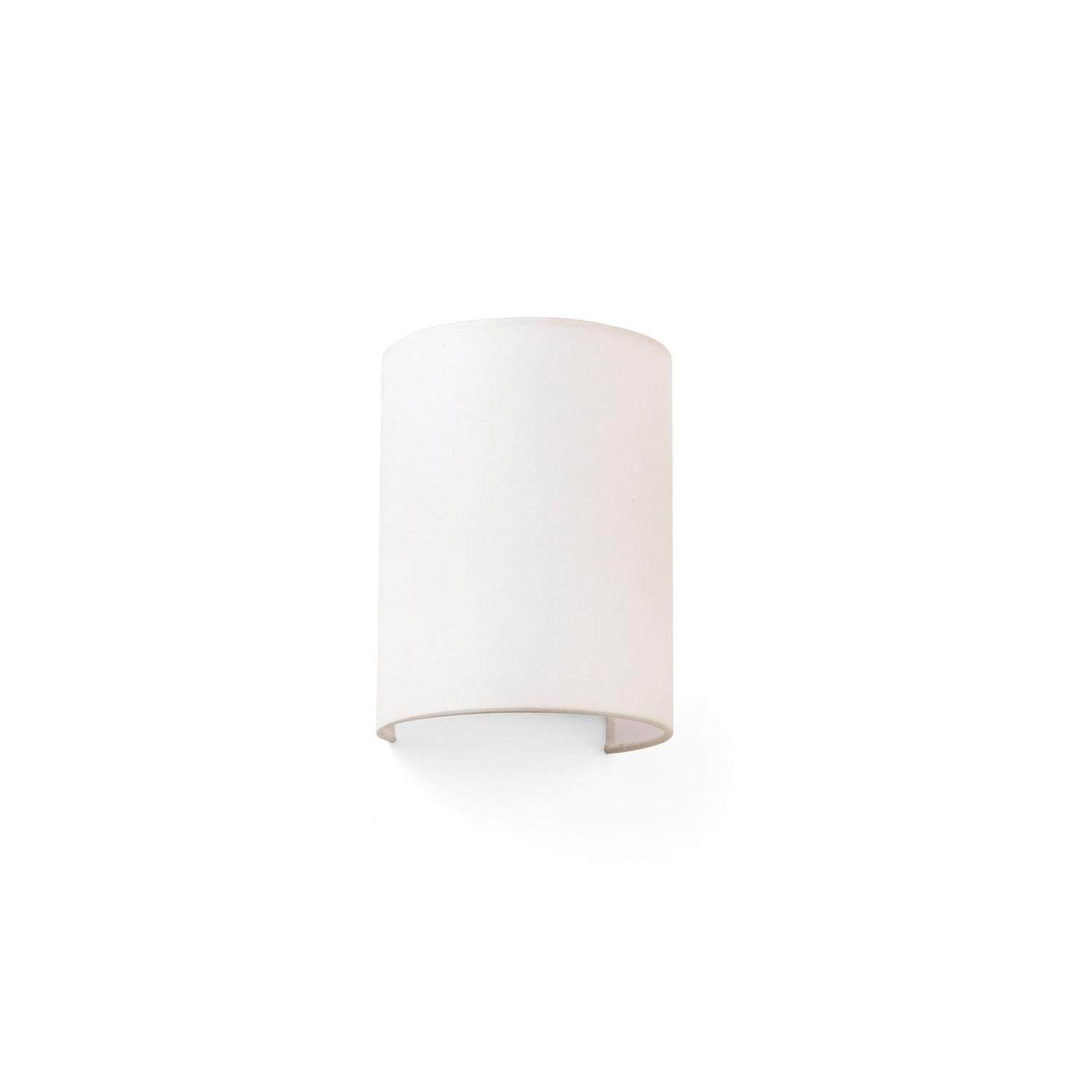 Levně COTTON R kruhová nástěnná lampa, béžová, vertikální - FARO