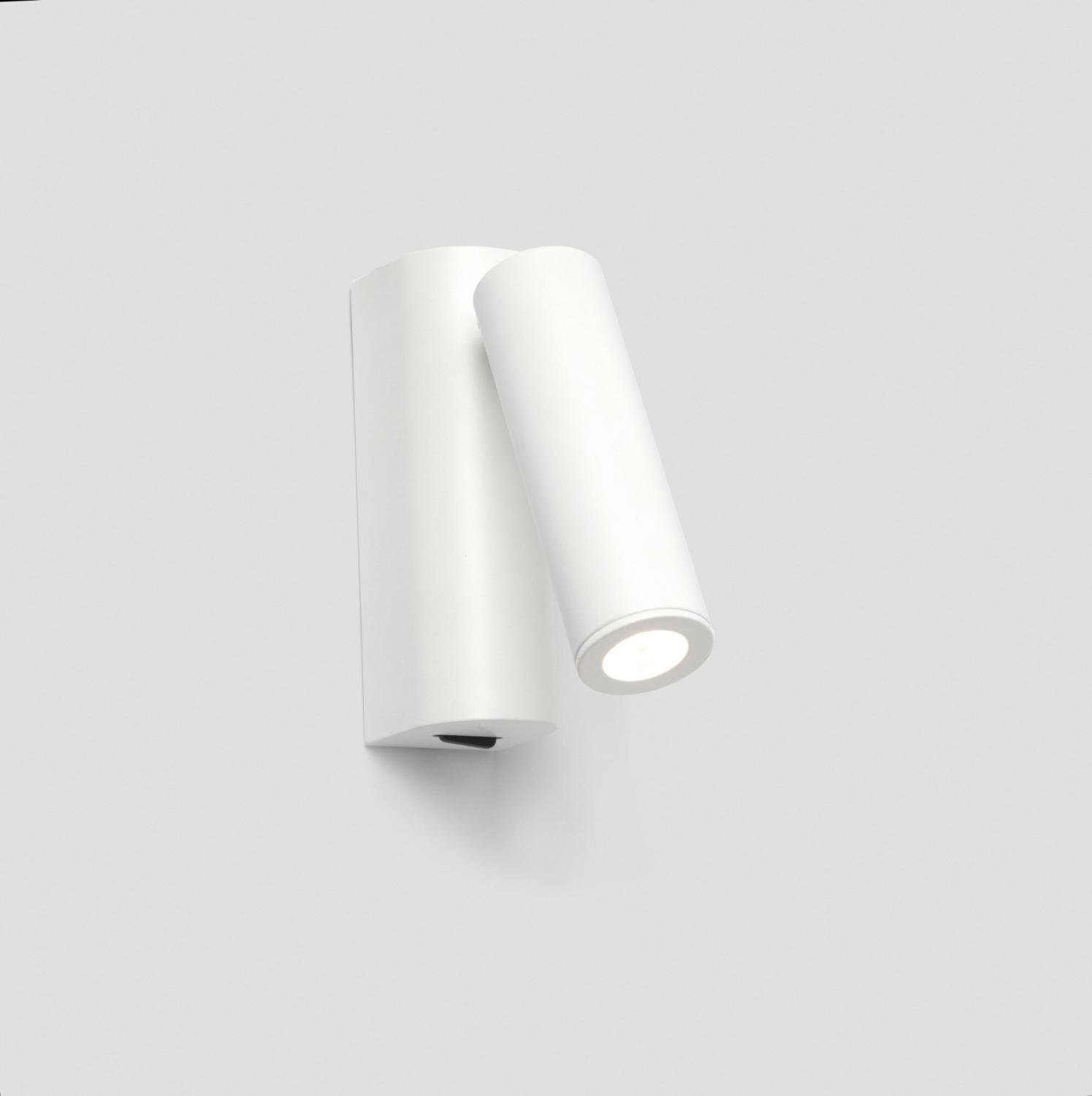 ROB nástěnné svítidlo na čtení, bílá - FARO