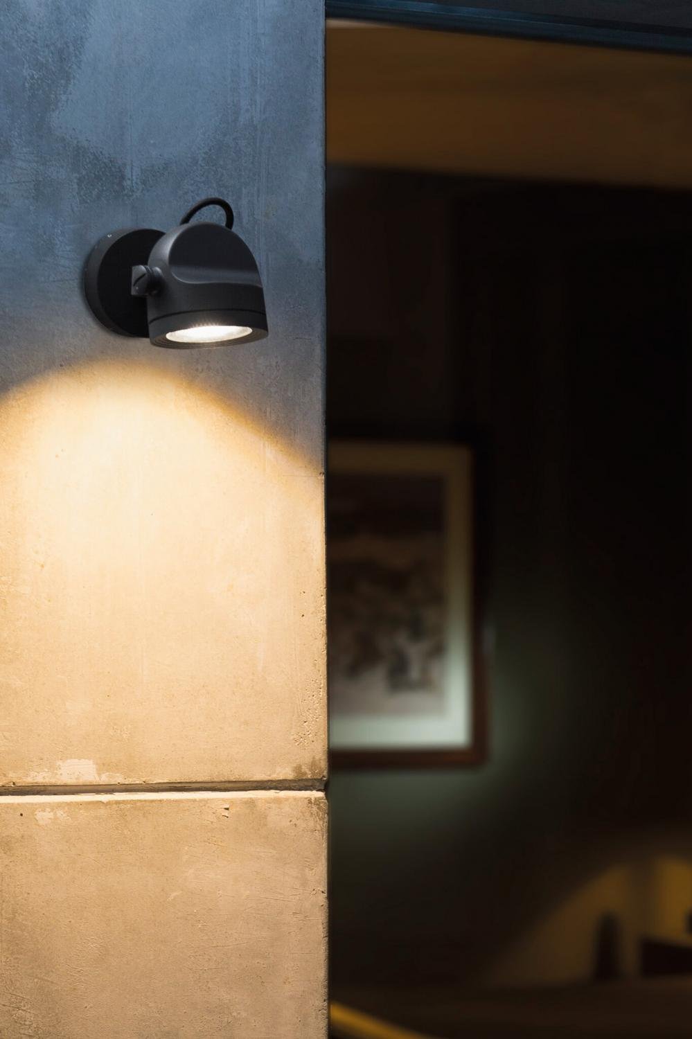 ALFA projekční lampa, tmavě šedá - FARO