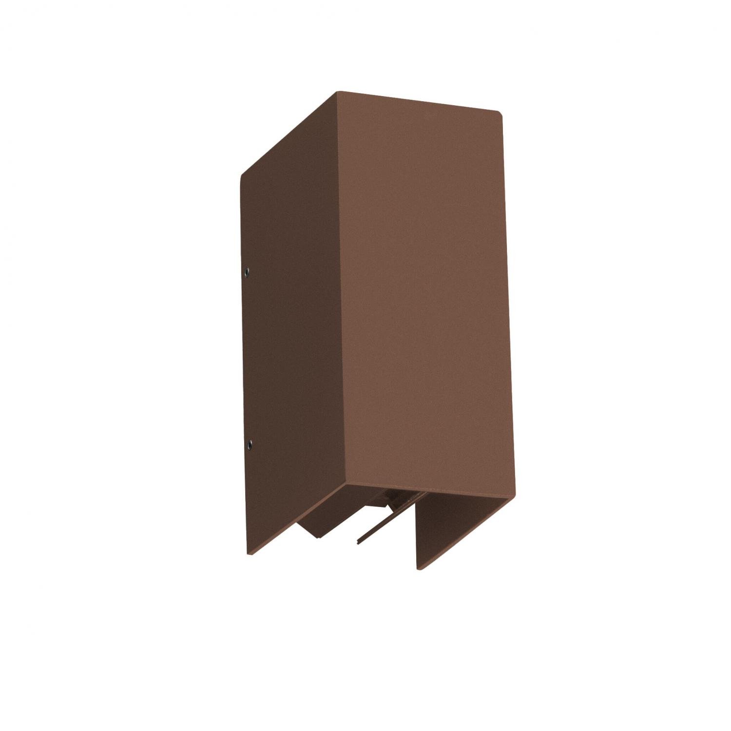 BLIND nástěnná lampa, rezavá - FARO