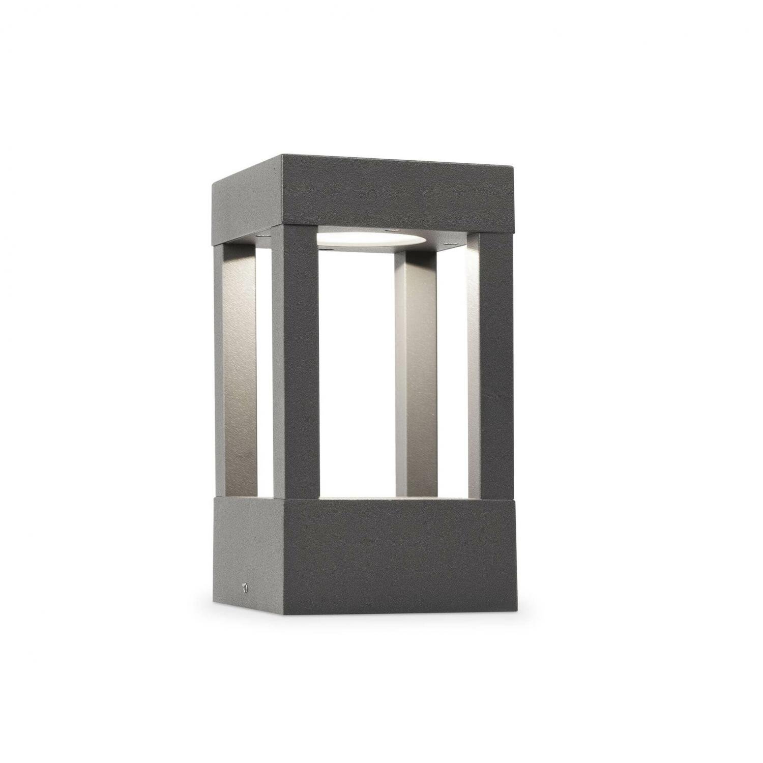 Levně AGRA 200 sloupková lampa, tmavě šedá, 2850-3050K - FARO