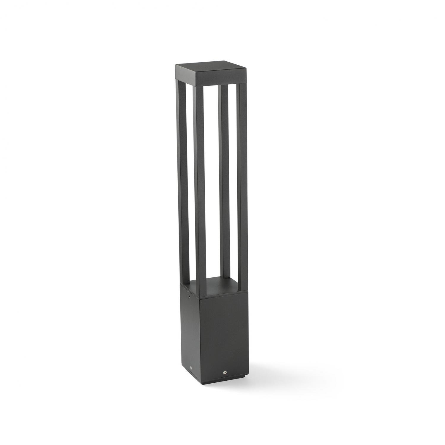 AGRA 650 stojací lampa, tmavá šedá 2700K - FARO
