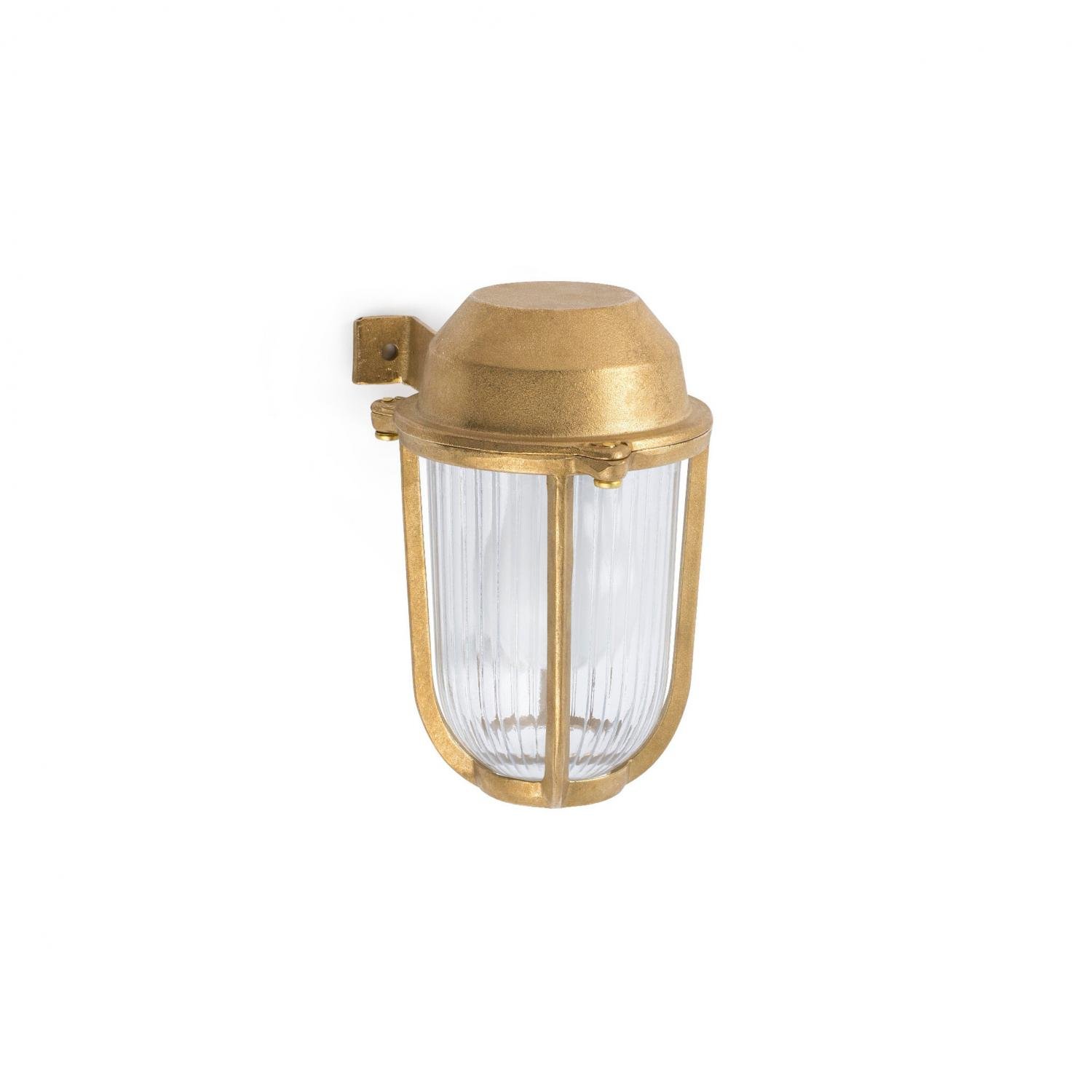 BORDA mosazná nástěnná lampa - FARO