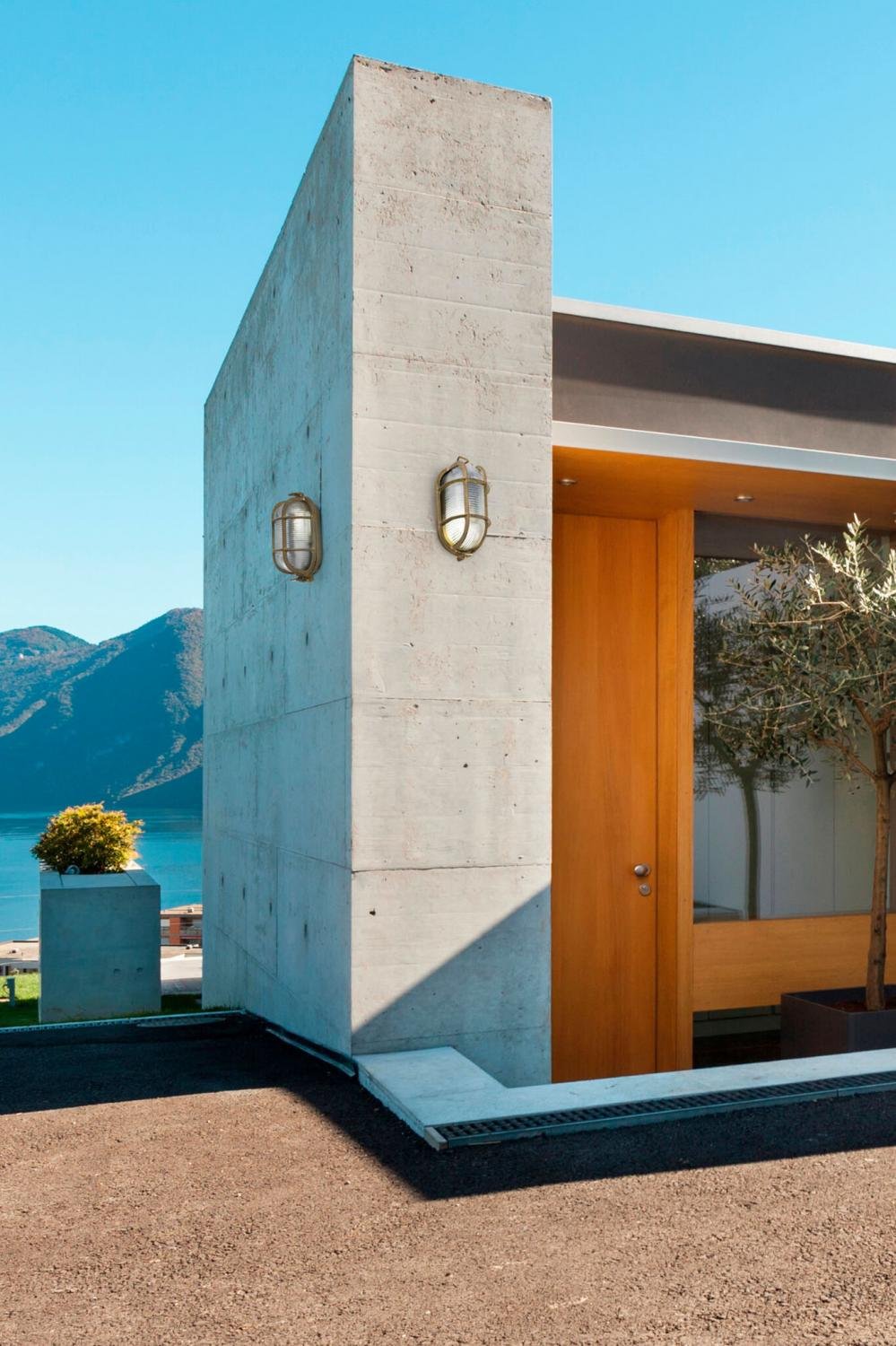 CABO mosazná nástěnná lampa - FARO