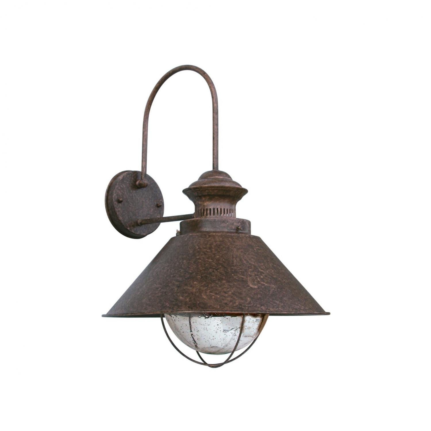 Levně NÁUTICA-P nástěnná lampa, rezavá - FARO