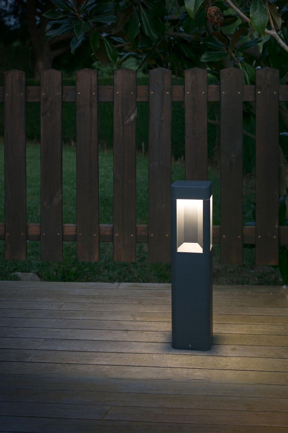 Levně NAYA 500 sloupková lampa, tmavě šedá - FARO