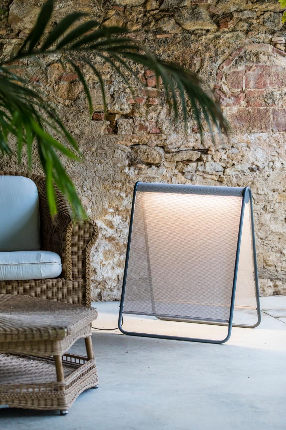 CADAQUÉS béžová stojací lampa - FARO