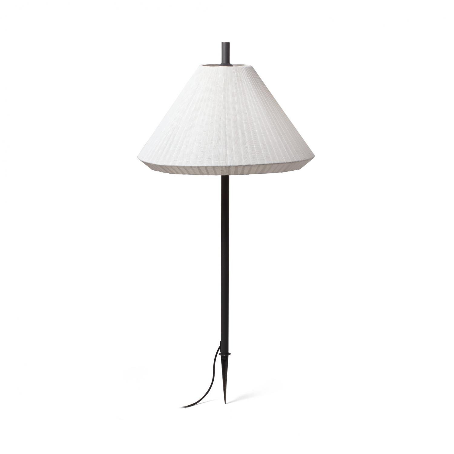 Levně SAIGON šedá/bílá lampa se zápichem 1M T70 - FARO