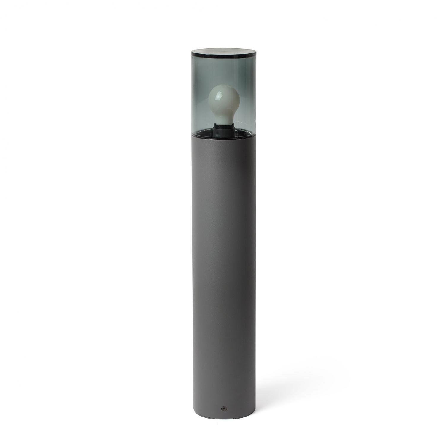 Levně KILA 700 sloupková lampa, tmavě šedá, kouřová - FARO