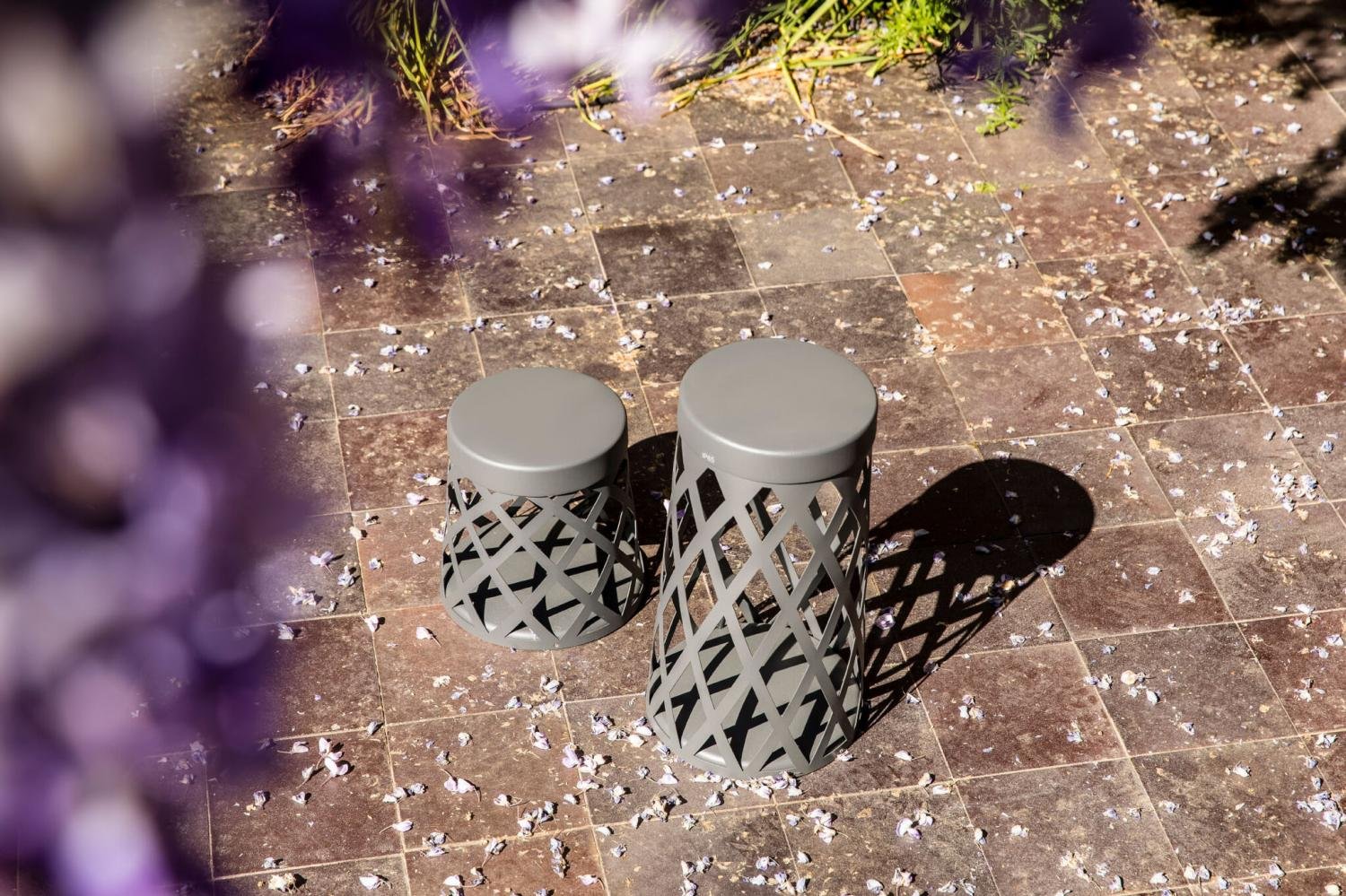 SHADOW LED sloupková lampa, tmavě šedá, 45cm - FARO