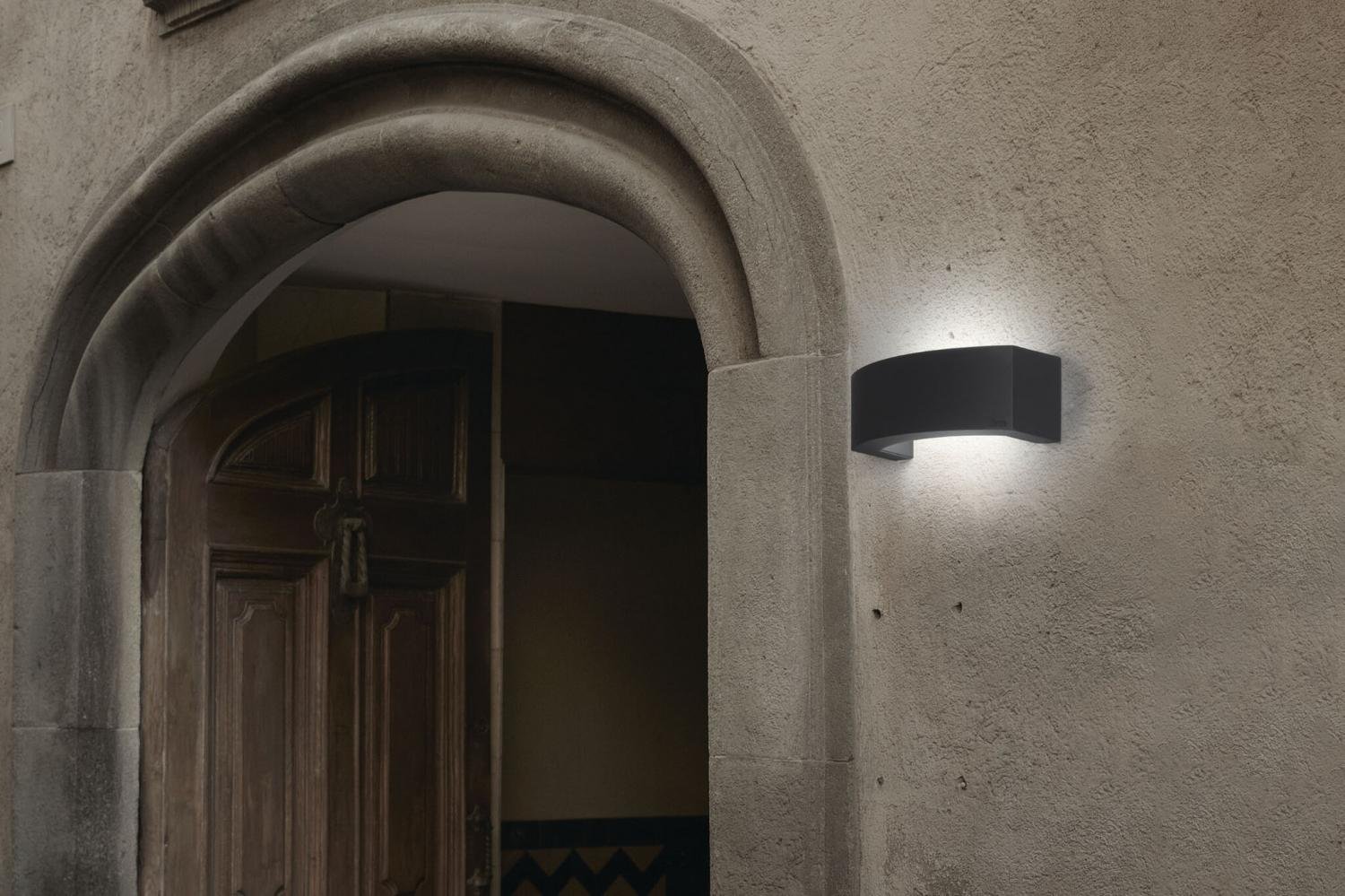 ANCORA nástěnná lampa, tmavě šedá - FARO