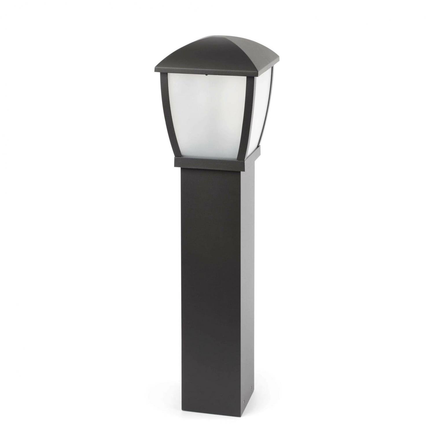WILMA sloupková lampa, tmavě šedá - FARO