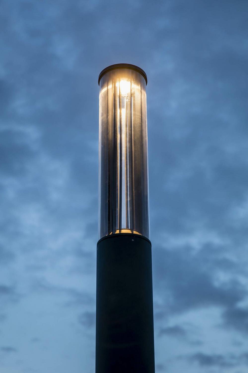 Levně SCREEN sloupková lampa, tmavě šedá, 3.1M 3000K 360st DALI - FARO