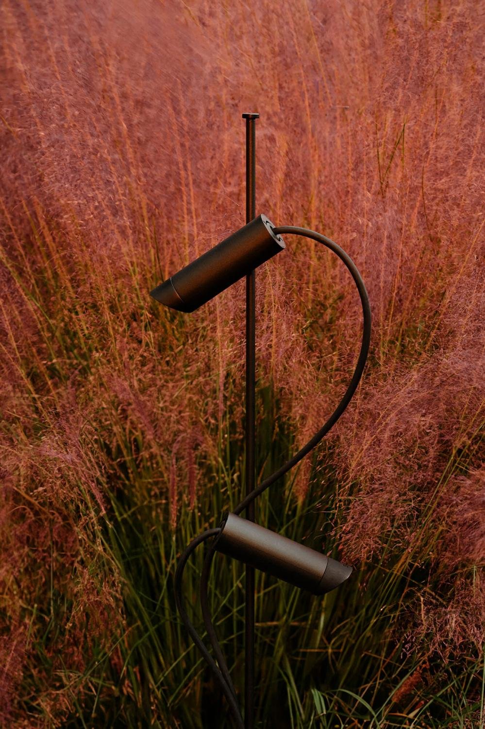 Levně CLAP 1266 stojací lampa, černá 2x6W 3000K 38st. - FARO