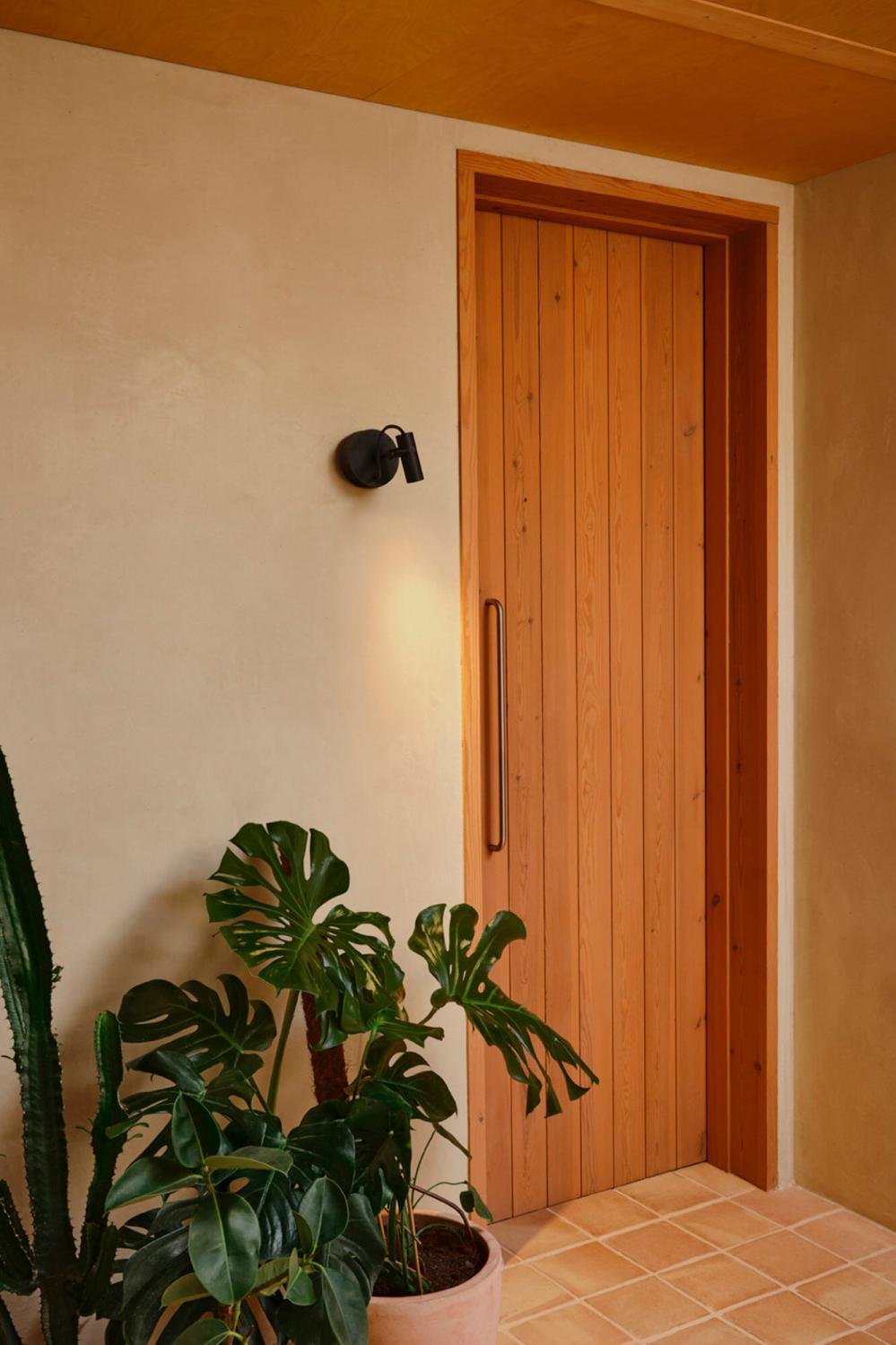 CLAP nástěnné a stropní svítidlo, černá 6W 3000K 38st. - FARO