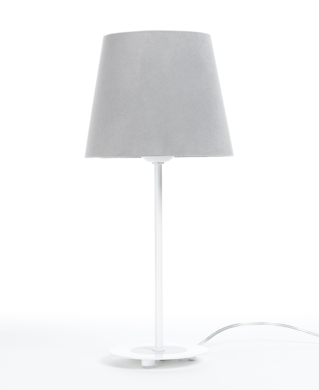 BPS koncept Stolní lampa JASMIN, 1xE27, v. 40 cm Barva: Šedá