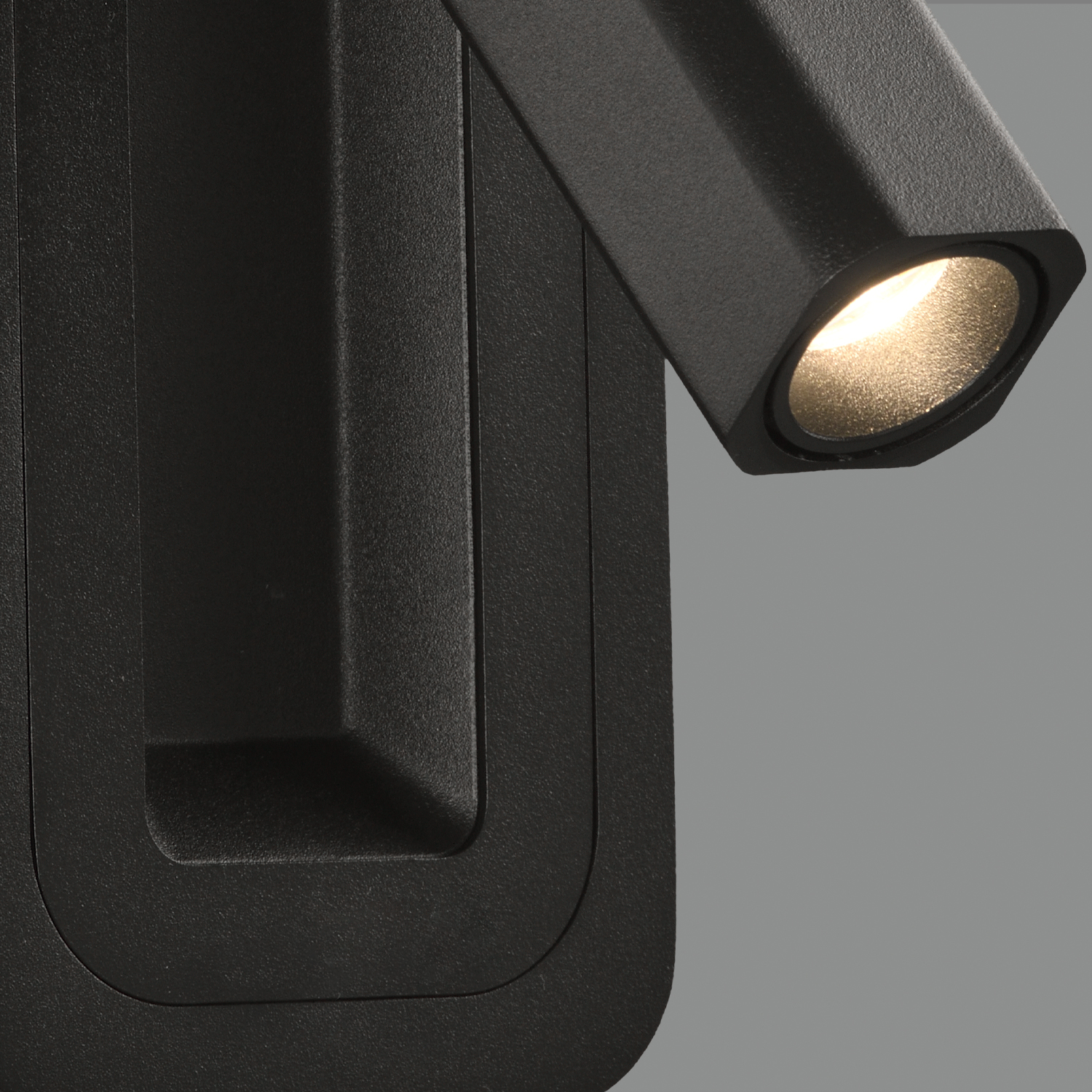 Levně ACB Iluminacion Nástěnné zápustné LED svítidlo BOHEME, 3W, 3000K Barva: Černá, Vypínač: ne