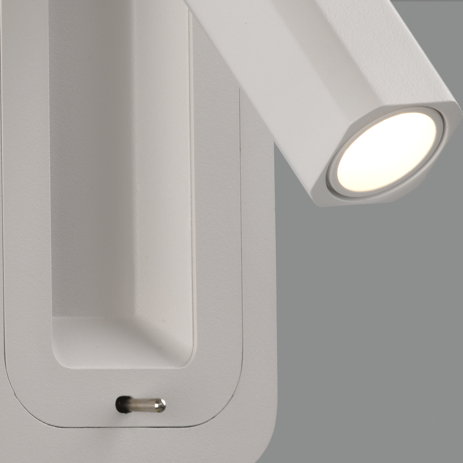Levně ACB Iluminacion Nástěnné zápustné LED svítidlo BOHEME, 3W, 3000K Barva: Bílá, Vypínač: ano