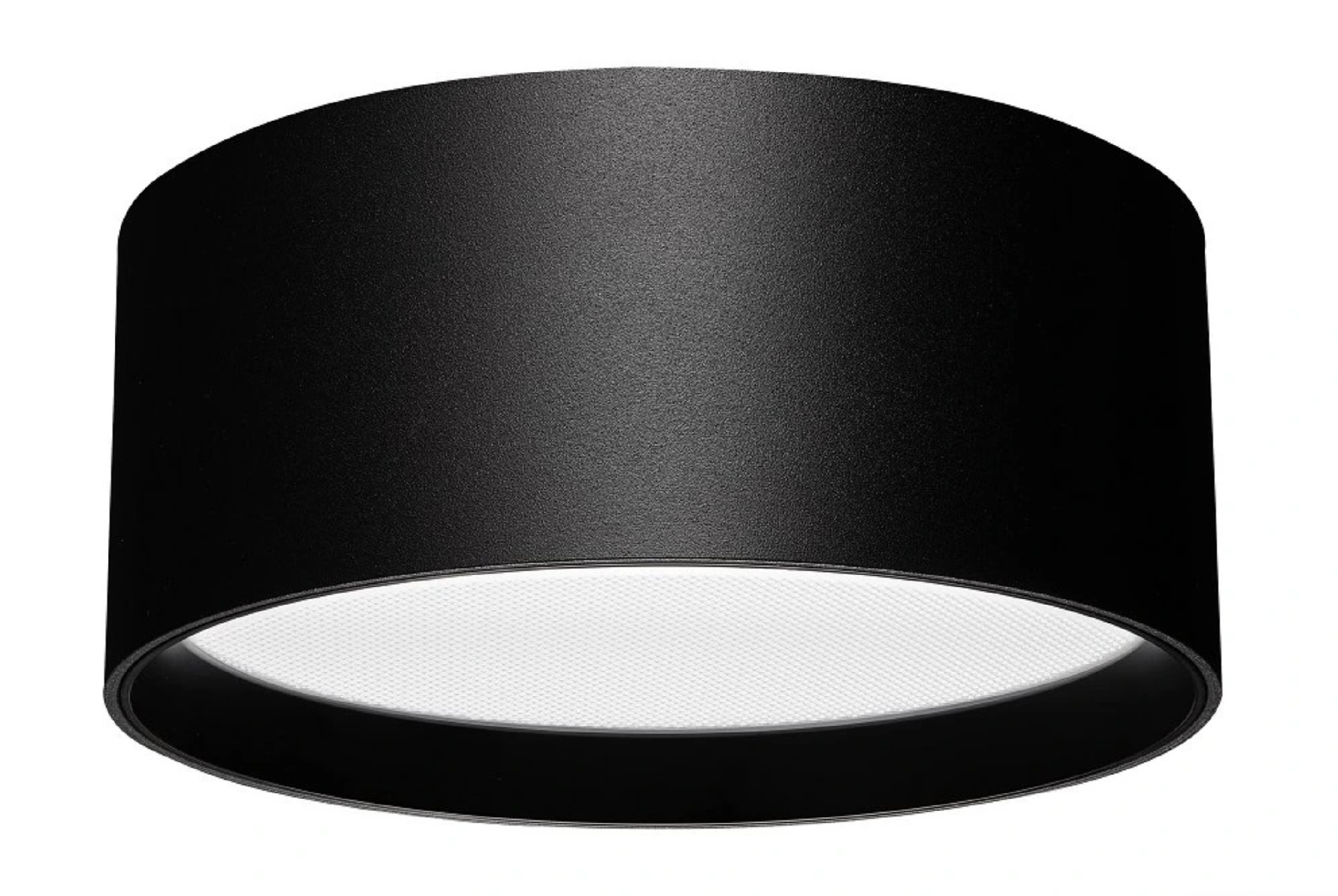 Stropní LED svítidlo MIKRA, Ø 150 mm, IP54 Barva: Černá, Ovládání, řízení: bez stmívání
