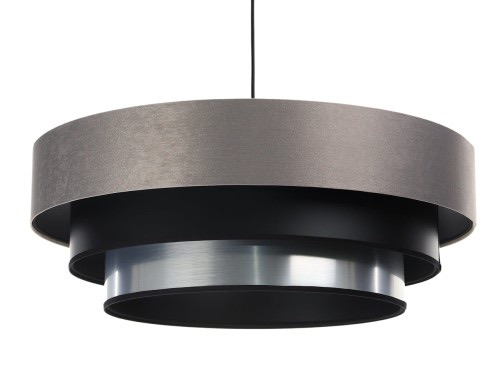 BPS koncept Stropní svítidlo TRINITI černá-černá, 1xE27, ø 60 cm