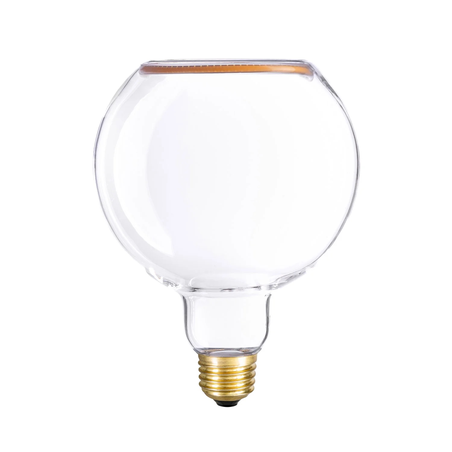 Levně creative cables Transparentní LED žárovka Ghost Line 4,5W 300Lm E27 2200K stmívatelná - G05