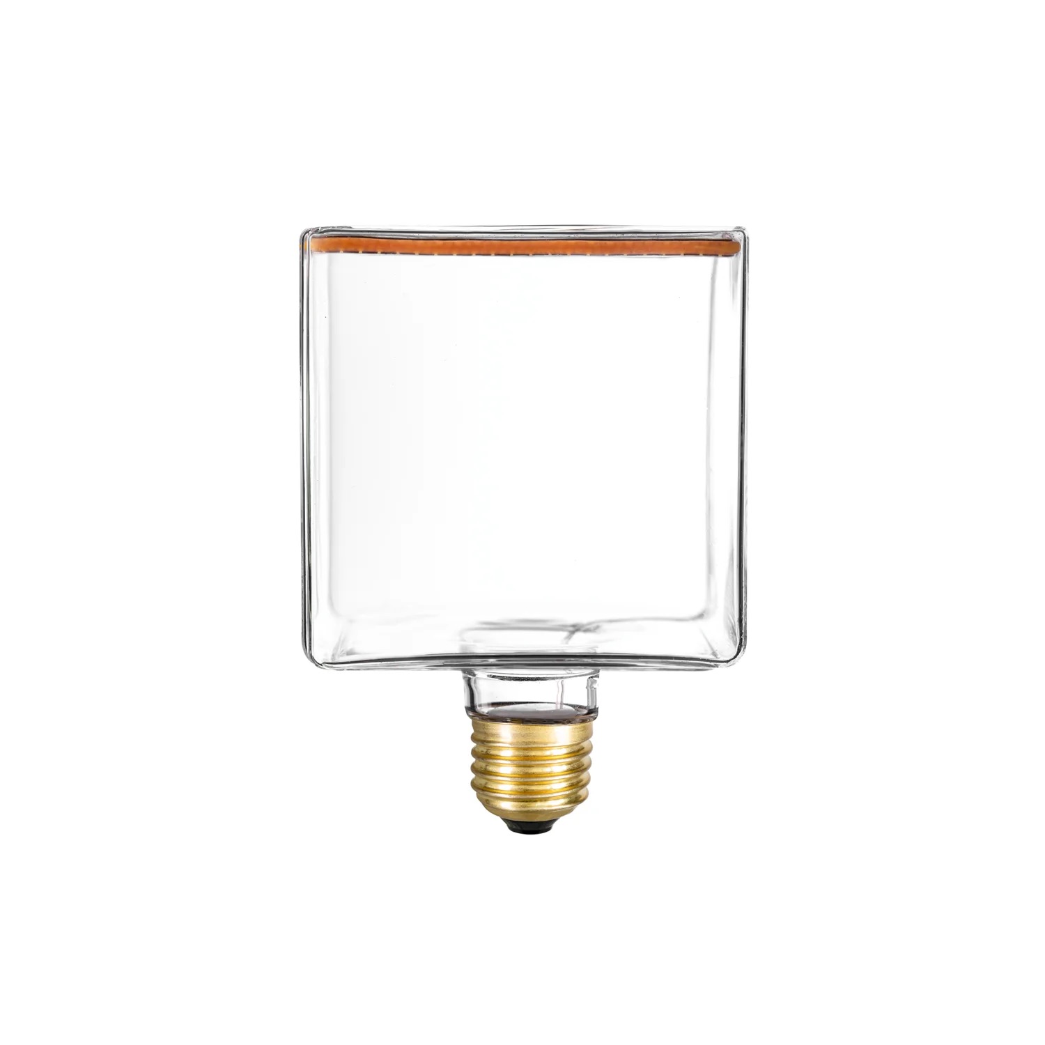 Levně creative cables Transparentní LED žárovka Ghost Line 4,5W 300Lm E27 2200K stmívatelná - G04