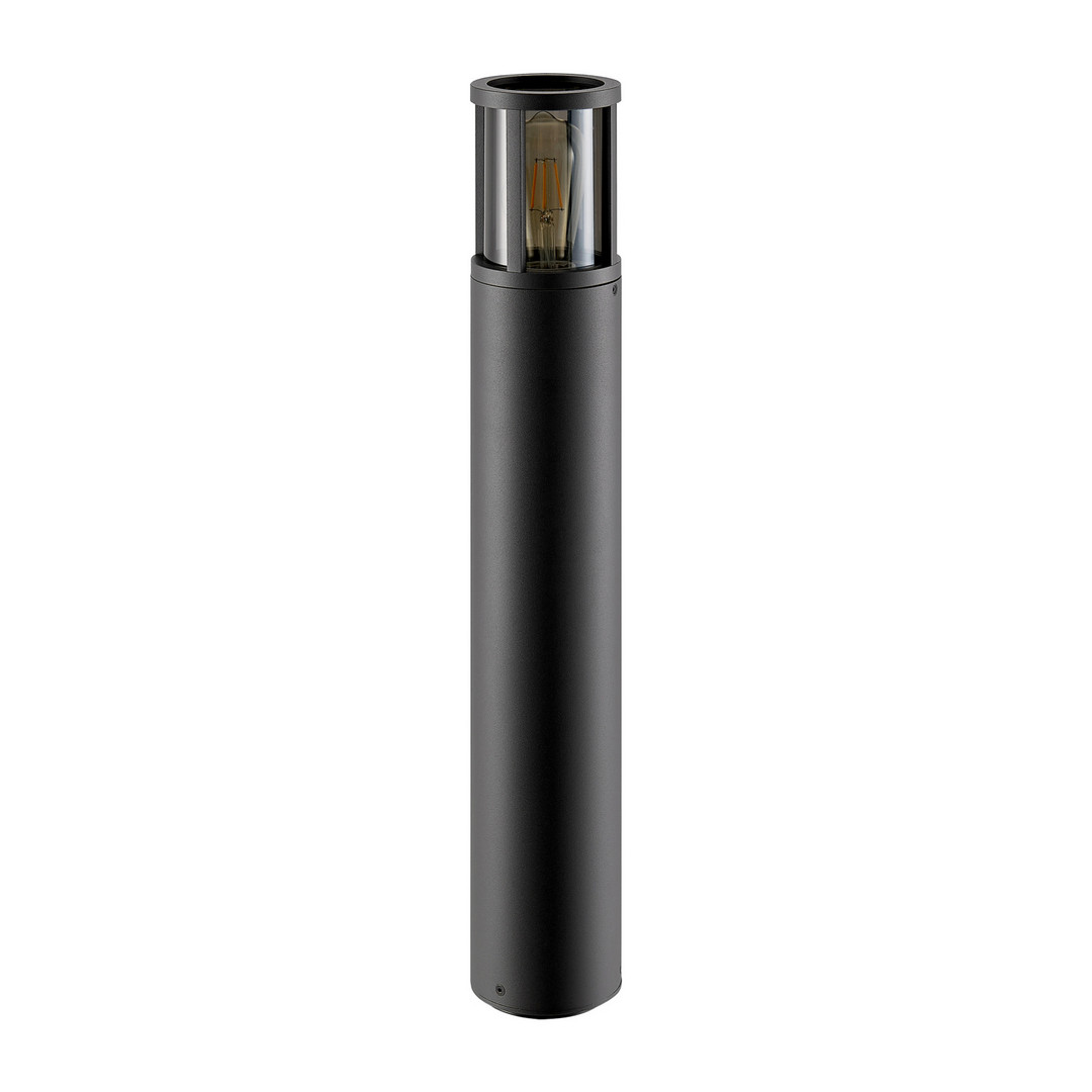 Levně DEKOLIGHT Venkovní sloupek Facado kulatý, 65 cm, 1xE27, 20W, IP65 Barva: Černá - tónovaná