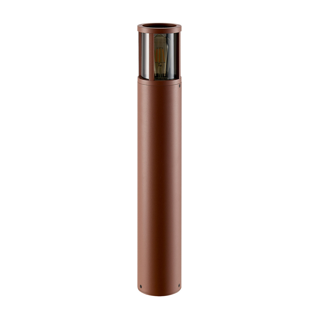 DEKOLIGHT Venkovní sloupek Facado kulatý, 65 cm, 1xE27, 20W, IP65 Barva: Rezavá - tónovaná