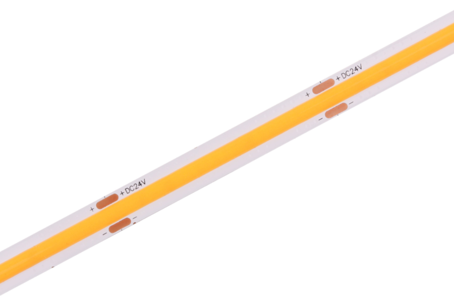 Levně LED pásek COB 8W/m, 24V, IP20, 320LED/m, CRI>90, 2300K