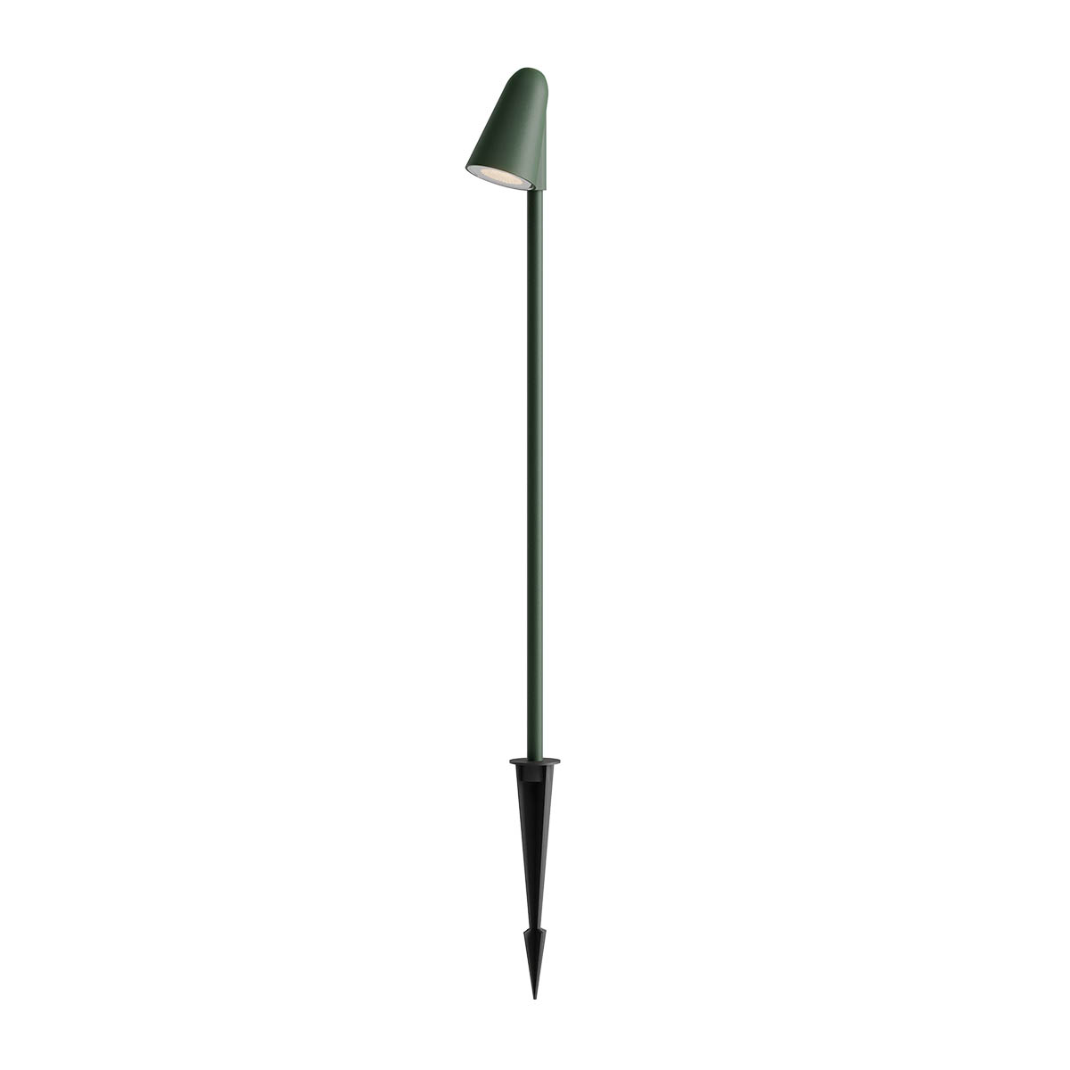 Levně Redo Venkovní stojací LED lampa NIVALIS, v.600 cm s hrotem do země Barva: Zelená, Teplota světla: 2700K
