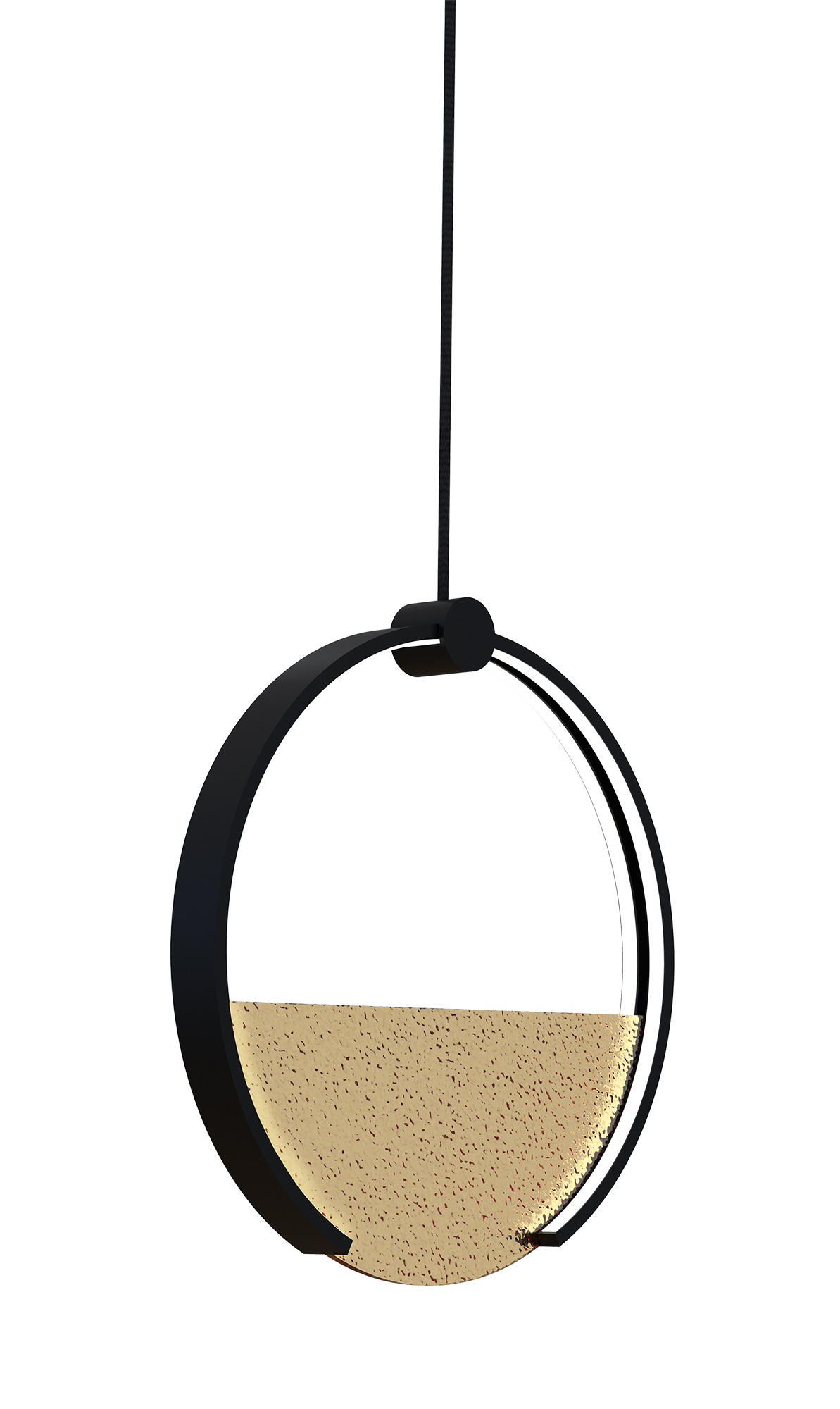 Levně Sikrea LED Designové závěsné svítidlo TOY - s monturou Barva: jantarová, Ovládání, řízení: ON/OFF (bez stmívání)