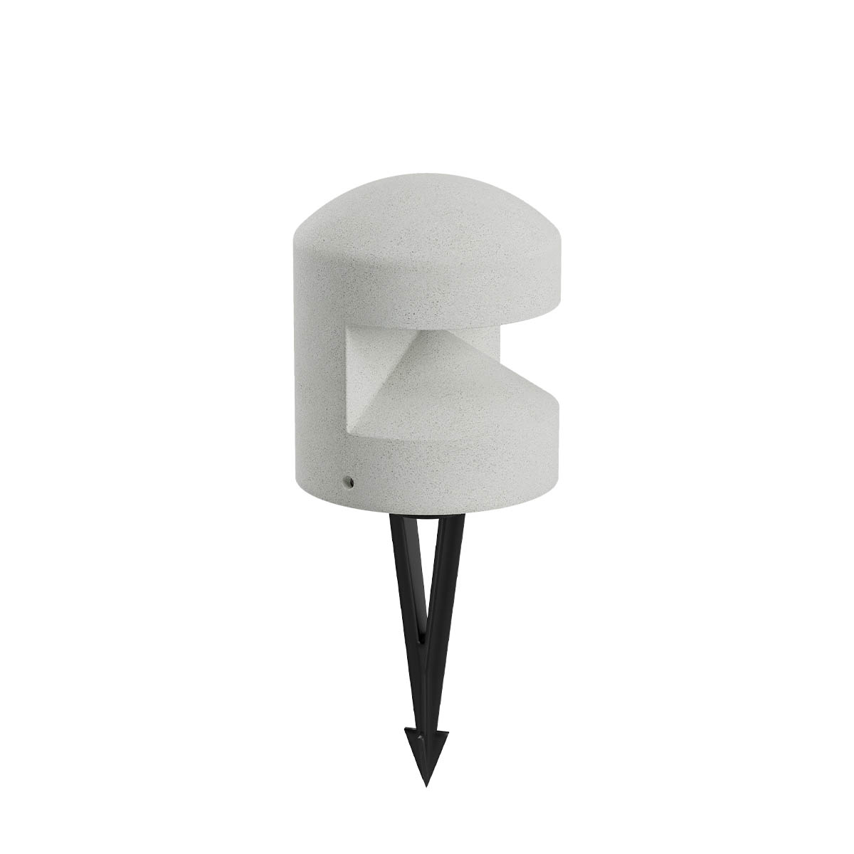 Levně Redo Venkovní LED sloupek CLIFF 8W, ø 180 mm, IP65, 180°, 230V Barva: slonovinová, Barva světla: 2700K