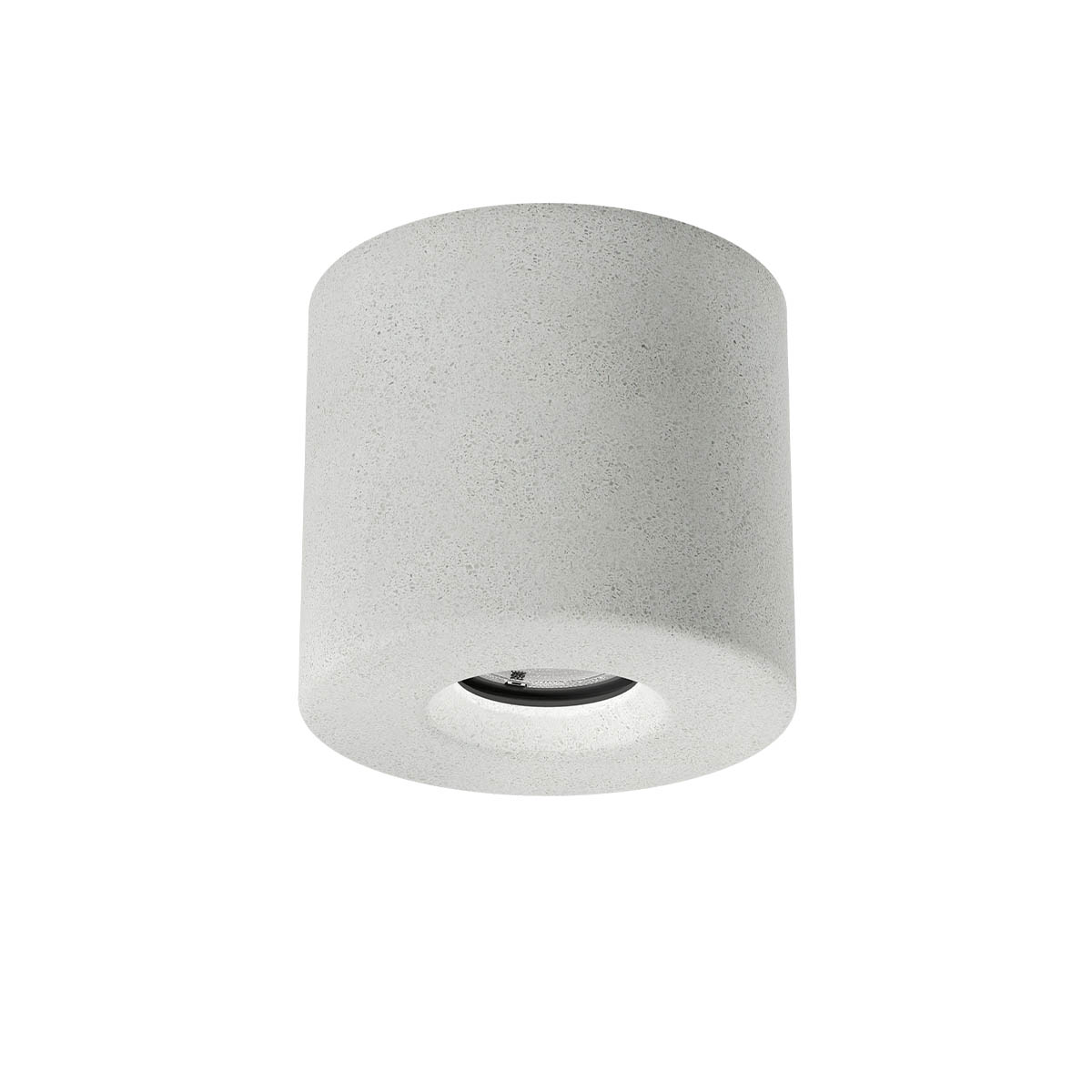 Levně Redo Venkovní LED stropní svítidlo FUNN 9W, ø 12 cm, IP65 Barva: slonovinová, Barva světla: 2700K
