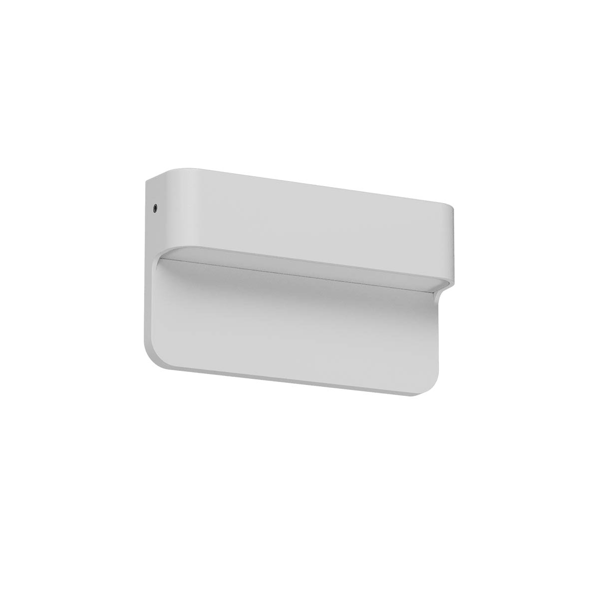 Levně Redo Venkovní nástěnné LED svítidlo KANT 3W, š. 12 cm, IP65, CCT 2700-3000K, 24V Barva: Bílá