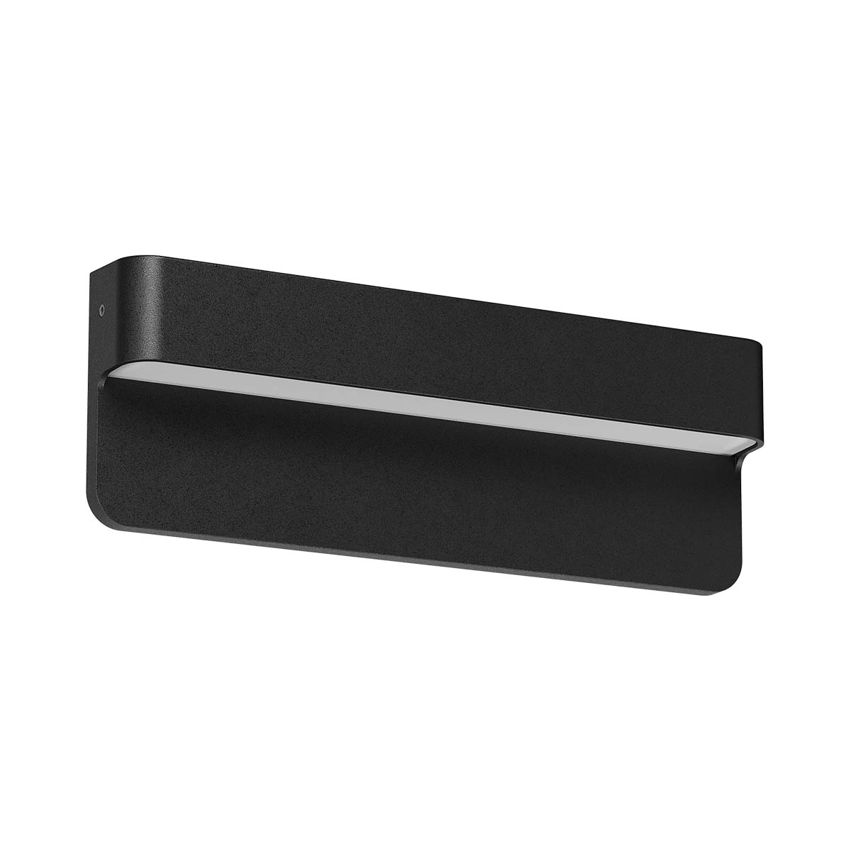 Levně Redo Venkovní nástěnné LED svítidlo KANT 4,5W, š. 20 cm, IP65, CCT 2700-3000K, 24V Barva: Černá