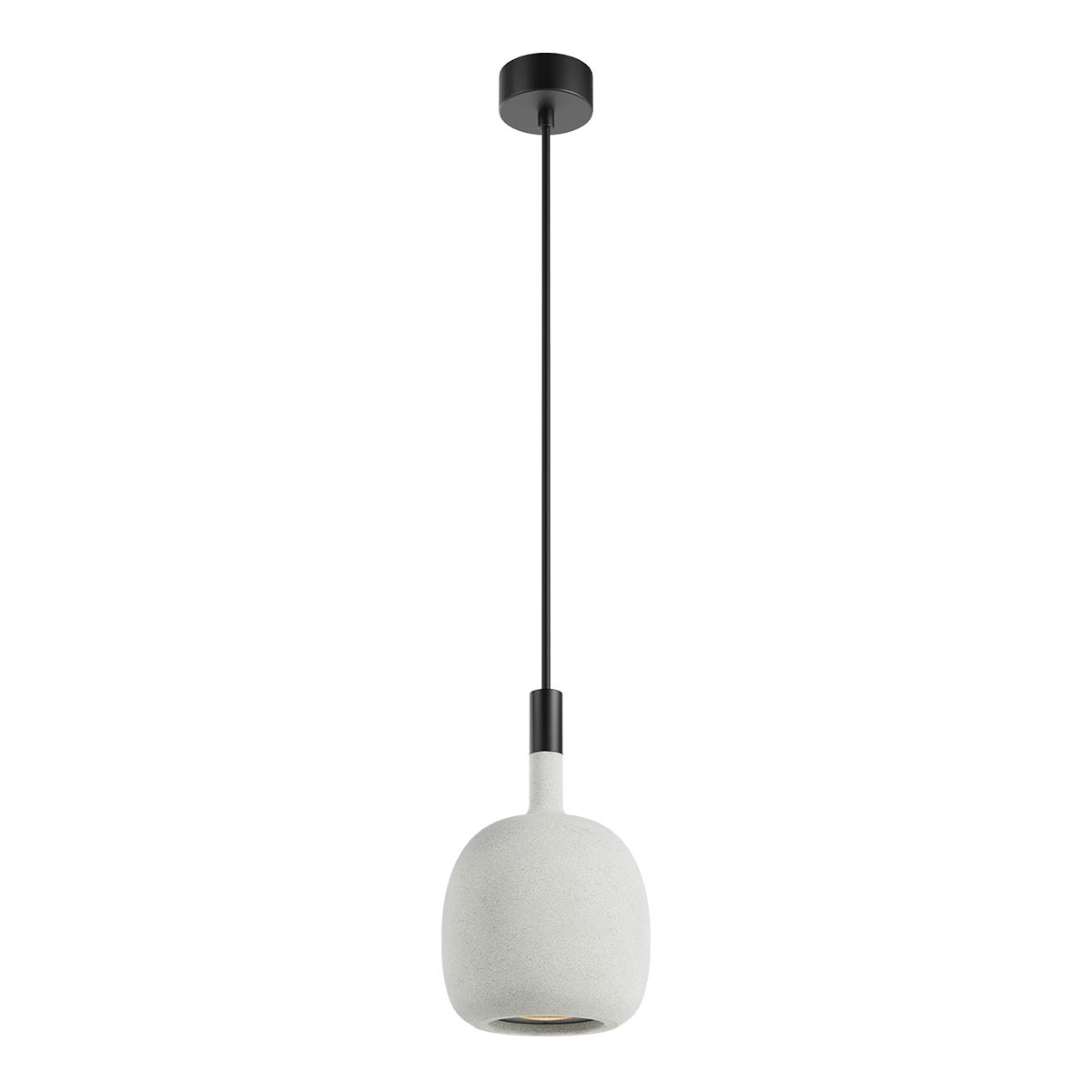 Levně Redo Závěsné venkovní svítidlo POTTER, 1xGU10, ø 158 mm, IP65 Barva: slonovinová