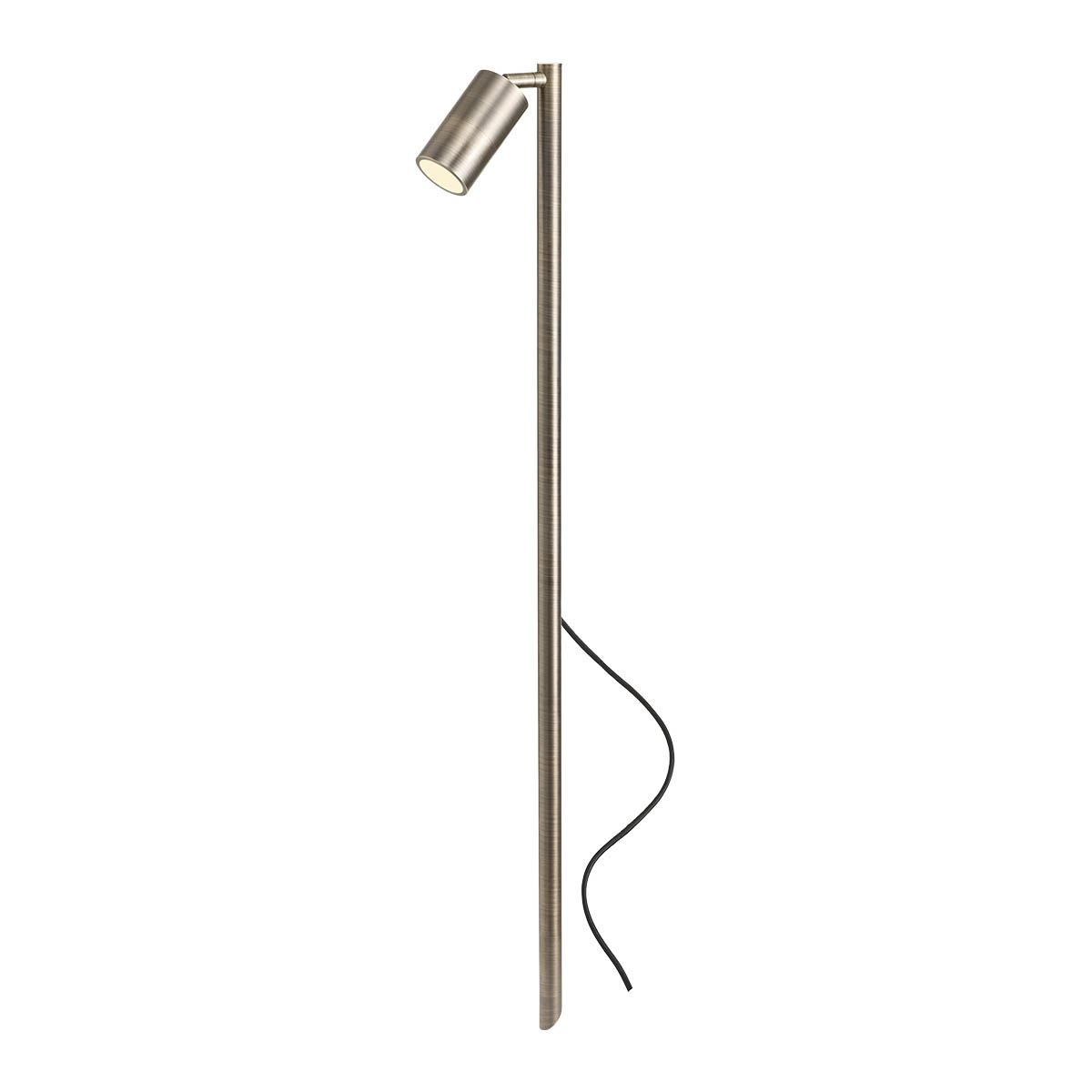 Levně Redo Venkovní LED sloupkové svítidlo STAKE 1xGU10, v. 100,9 cm, IP65 Barva: antická mosaz