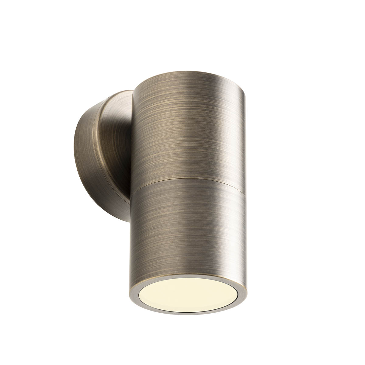 Levně Redo Venkovní nástěnné LED svítidlo STAKE, 1xGU10, v. 13 cm, IP65 Barva: antická mosaz