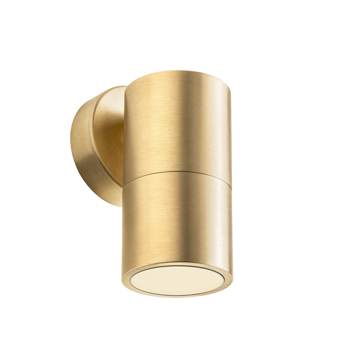 Levně Redo Venkovní nástěnné LED svítidlo STAKE, 1xGU10, v. 13 cm, IP65 Barva: Mosaz
