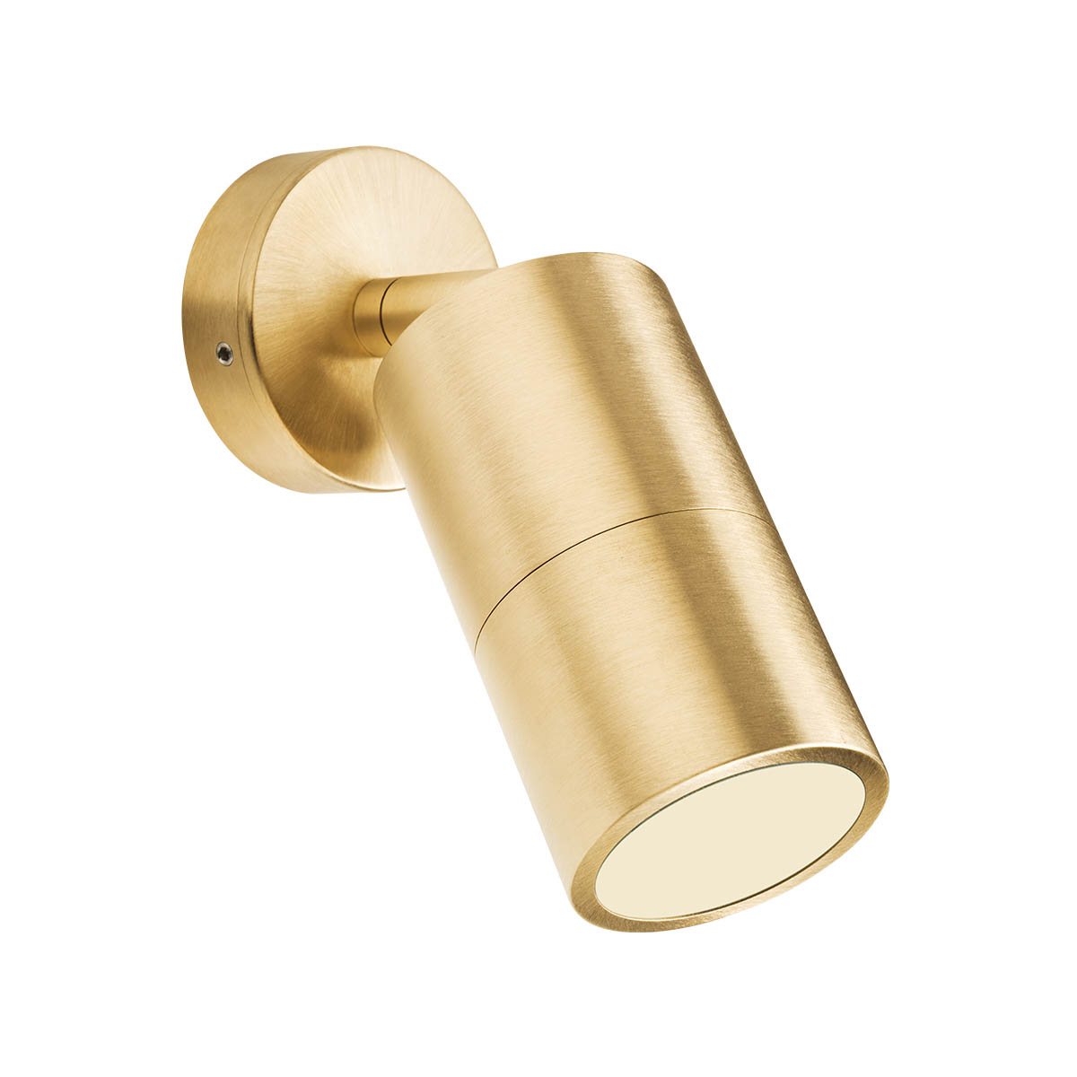 Levně Redo Venkovní nástěnné LED svítidlo STAKE, 1xGU10, v. 17,5 cm, IP65 Barva: Mosaz