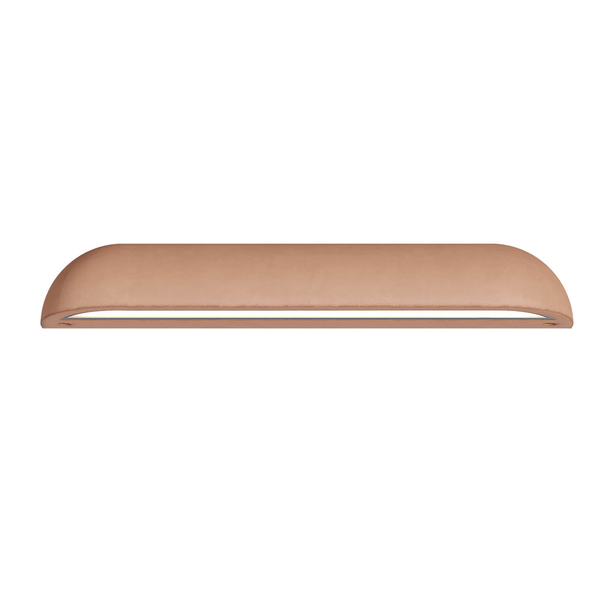 Levně Redo Venkovní nástěnné LED svítidlo URON 12,5W, š. 42 cm, IP65 Barva: terracotta, Barva světla: 2700K