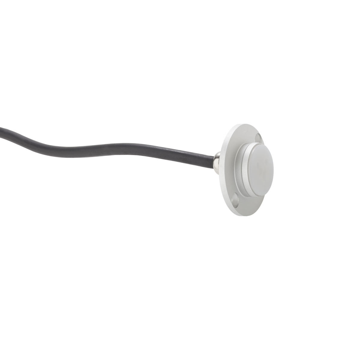 Levně Redo Zapuštěné nástěnné venkovní LED svítidlo XDECK 2W, ø 40 mm, IP67 Barva světla: 2700K