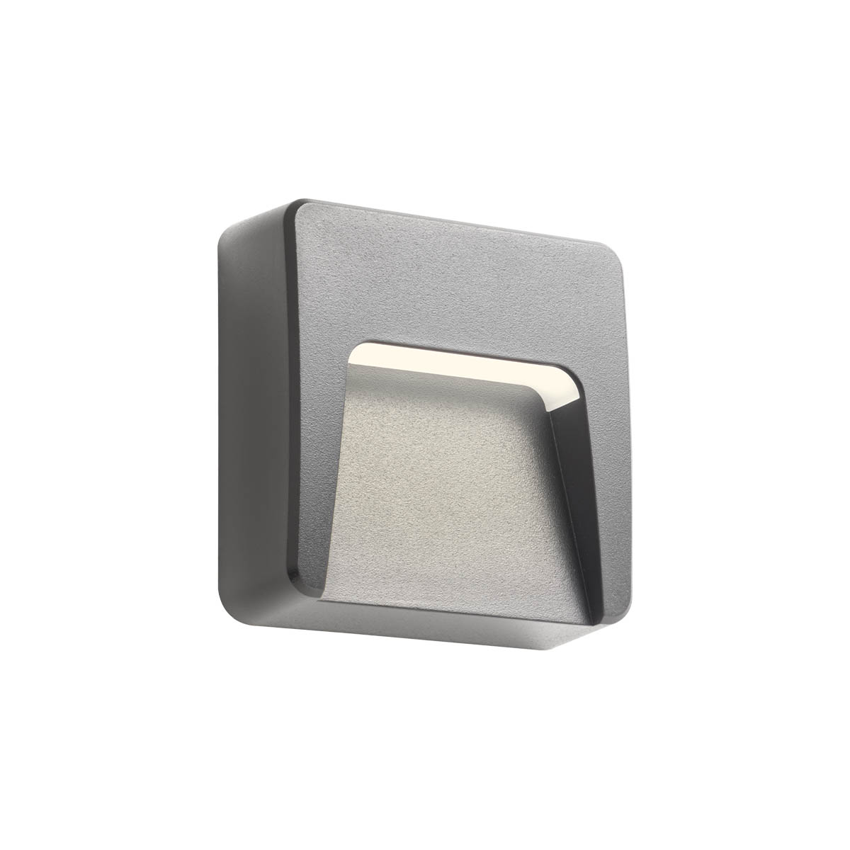 Redo Venkovní nástěnné LED svítidlo HOLOS 1,5W, 80x80 mm, IP65