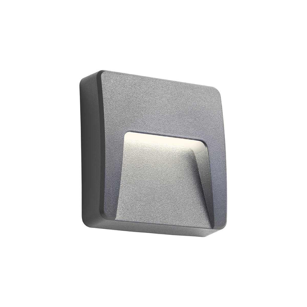 Redo Venkovní nástěnné LED svítidlo HOLOS 3W, 12x12 cm, IP65