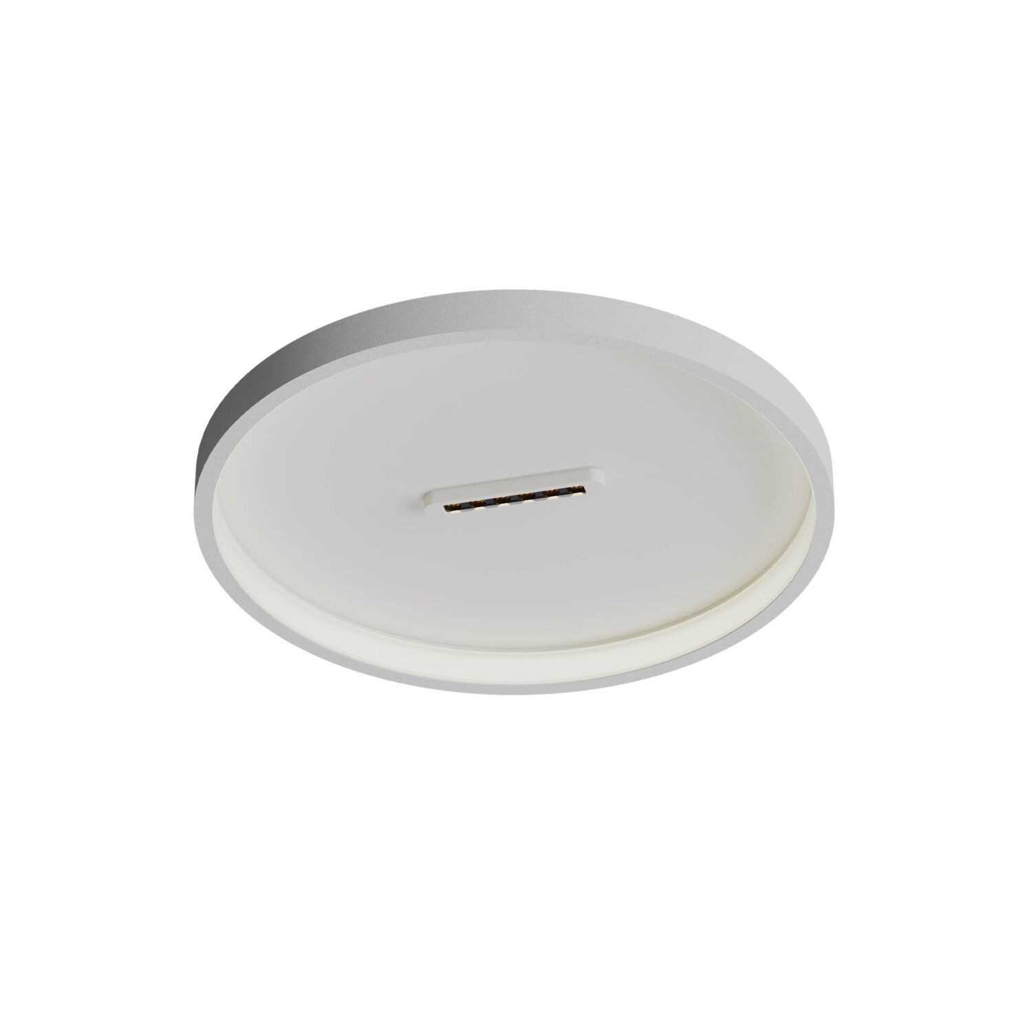 Redo Stropní LED svítidlo BUTTON, 37W, ø 42 cm, CCT 2700-3000K Barva: Bílá