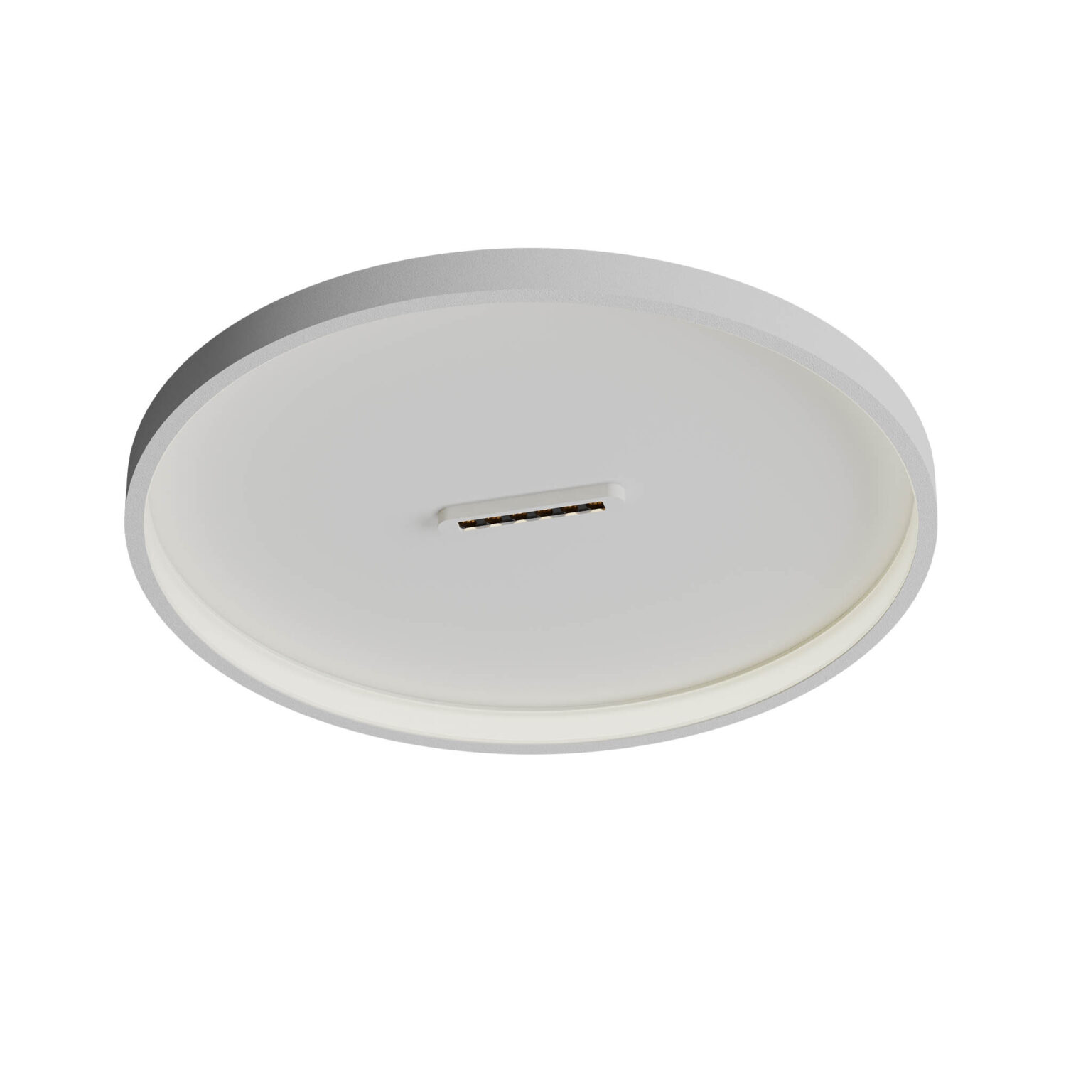 Redo Stropní LED svítidlo BUTTON, 44W, ø 51,5 cm, CCT 2700-3000K Barva: Bílá
