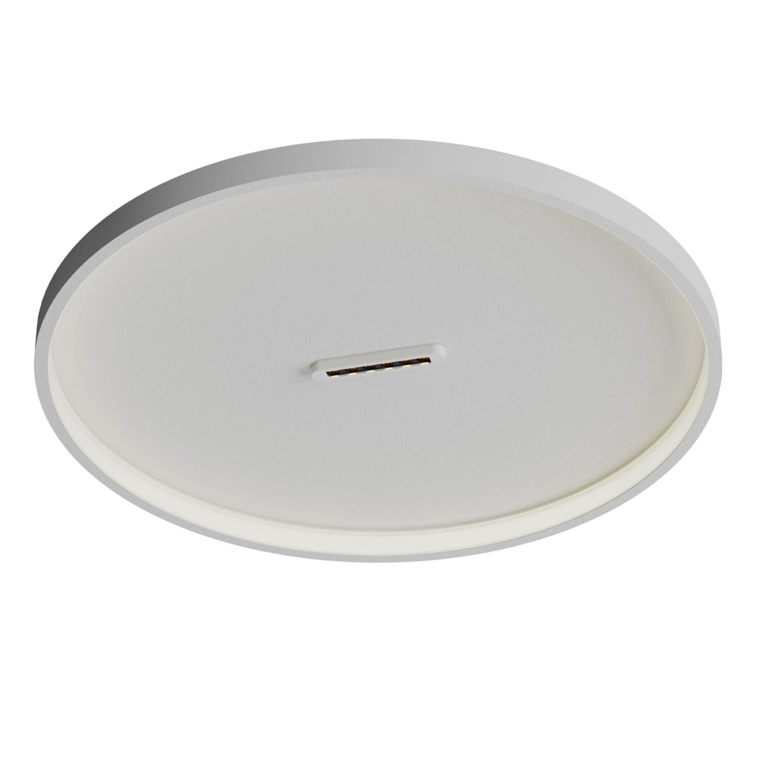 Redo Stropní LED svítidlo BUTTON, 52W, ø 61 cm, CCT 2700-3000K Barva: Bílá