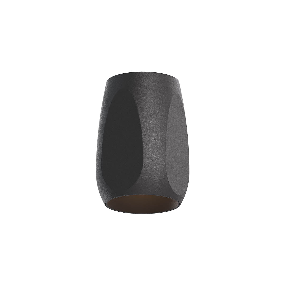 Levně Redo Stropní LED svítidlo CRISP 10,5W, v. 95 mm, CCT 2700-3000K Barva: Černá
